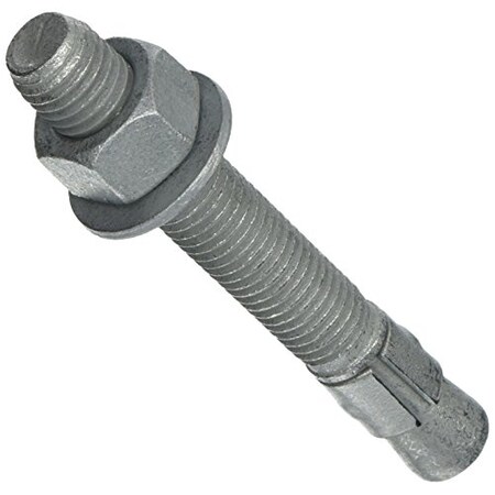 Simpson Strong-Tie Wedge-All Anchor Mechanically Galv 5-1/2"x3/4" Diameter- 10/Box WA75512MG